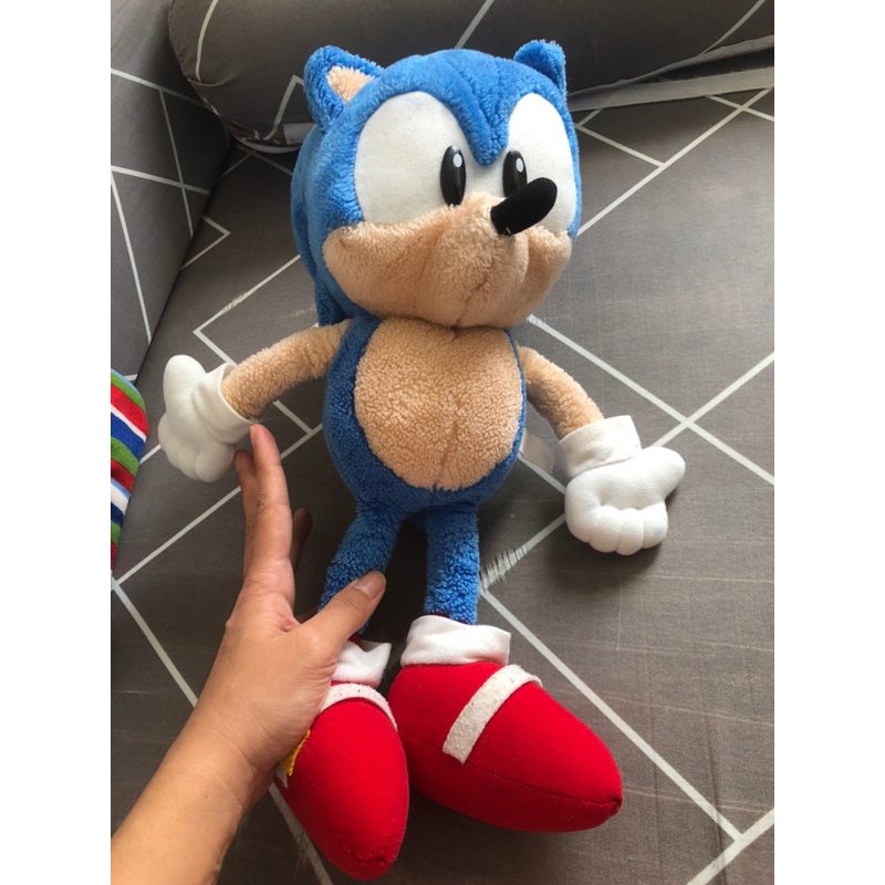 boneka sonic besar 40cm