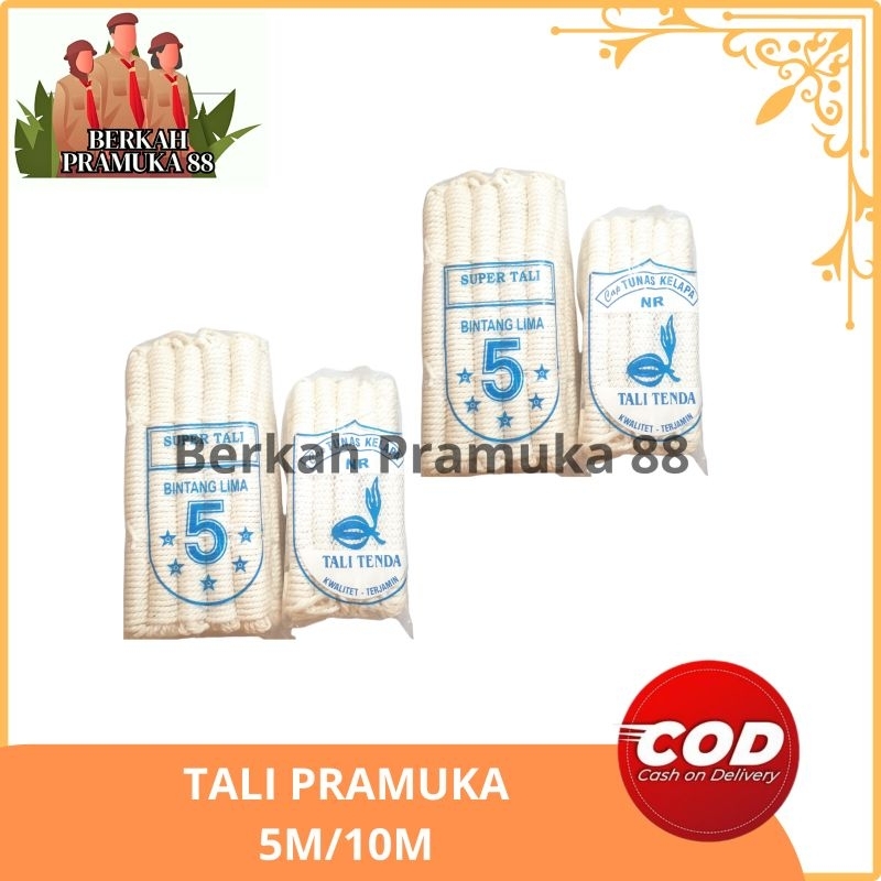 

TALI PRAMUKA 5M DAN 10M 1 PACK