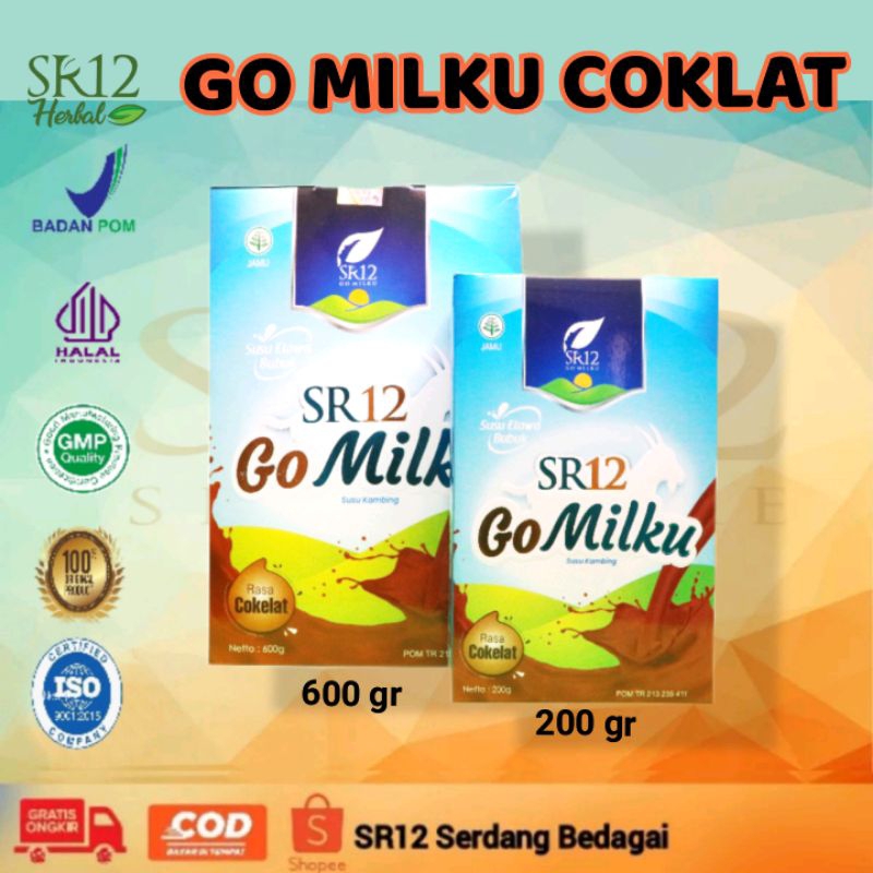 

Go Milku Coklat SR12 / Susu Kambing Etawa Gomilku Coklat / Imun Booster / Susu Gemuk Badan / Susu Anak Sampai Lansia / Susu Penurun Kolesterol Diabetes / Osteoporosis / Susu Kecerdasan Anak