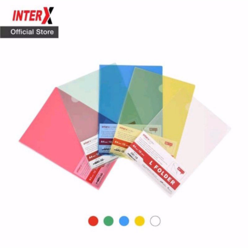 Map L / Map Bening Inter X A4 Tebal (12 Pcs)
