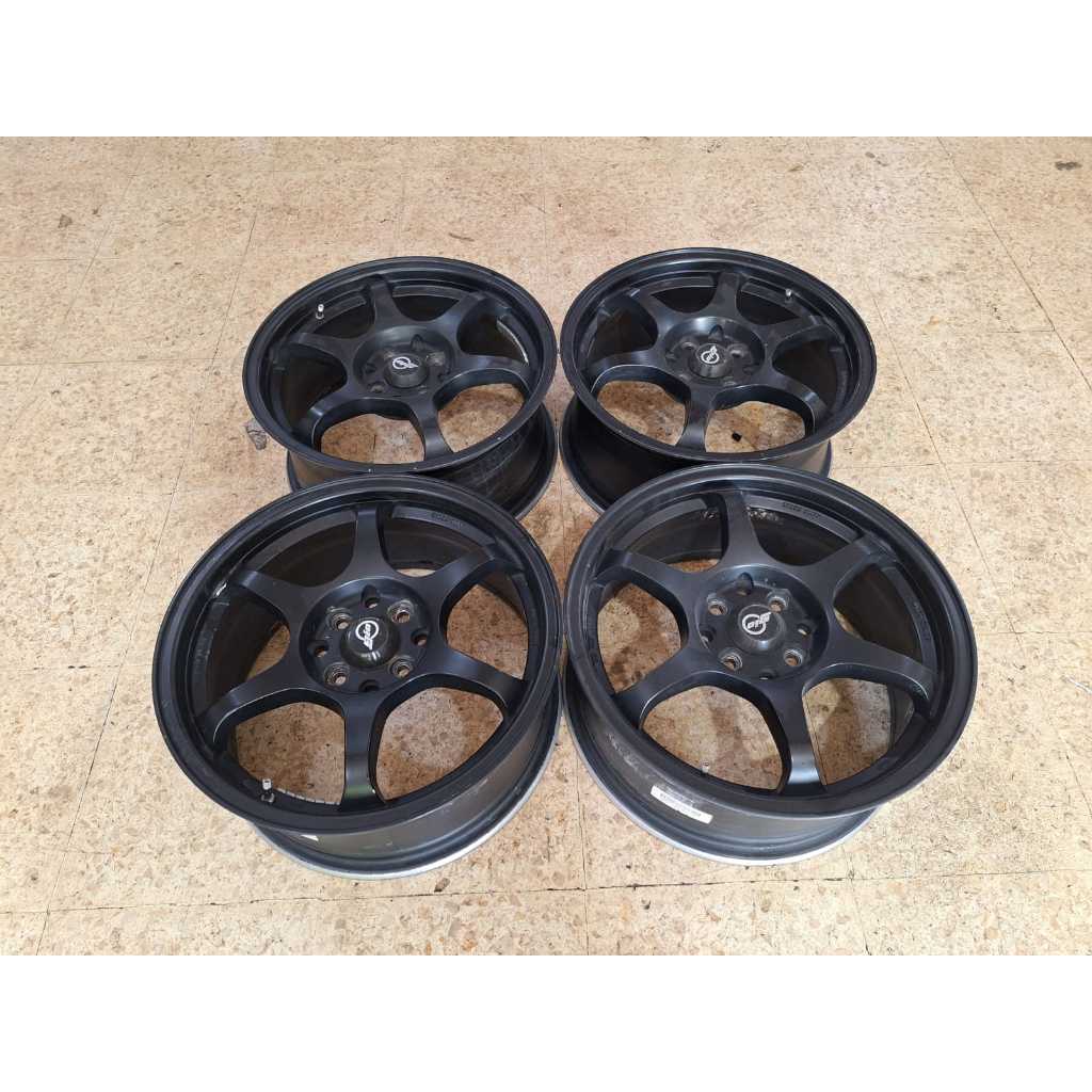 Velg Mobil Bekas GIO R16 Lubang Pcd 4x100 4x114,3