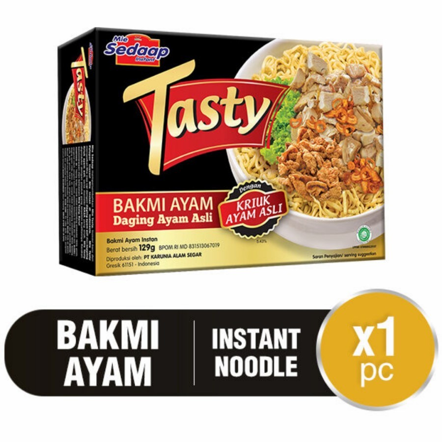 

Mie Sedap Testy Rasa Bakmi Ayam 124 gr