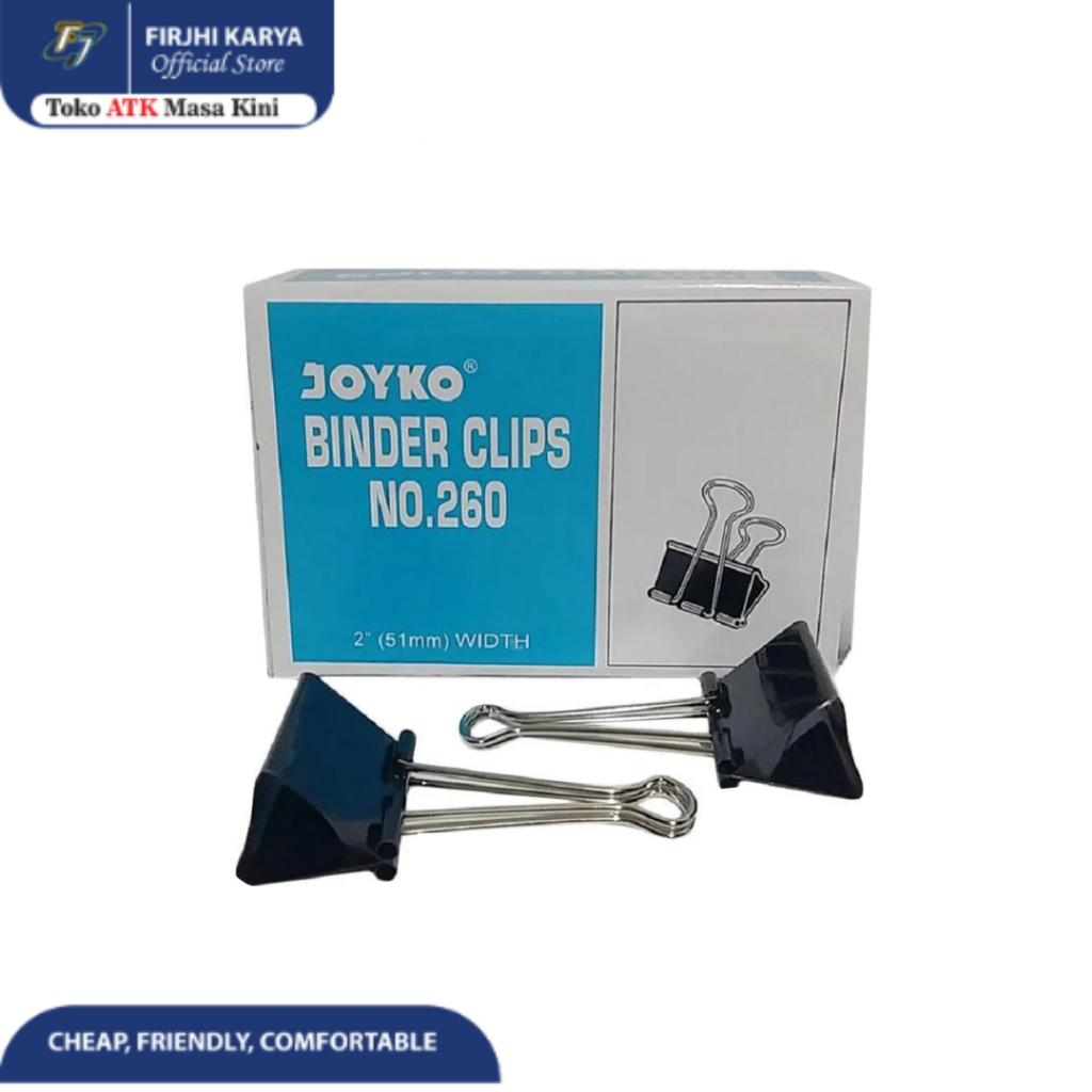 

Joyko Binder Clip - Penjepit Kertas Serbaguna