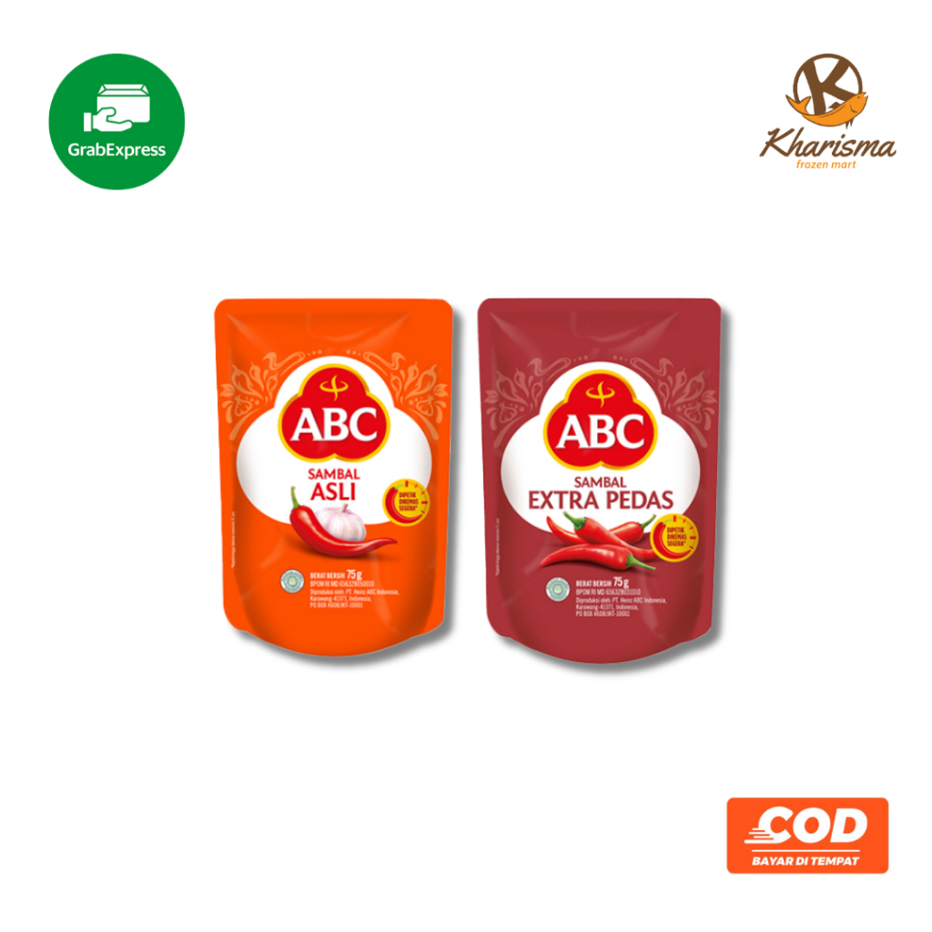 

ABC Saus Sambal Ekstra Pedas Sachet 75g