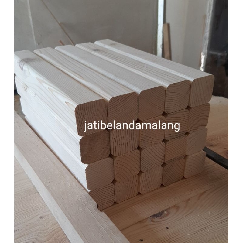 Kaki Meja Lesehan - Kaki Kayu Jati Belanda