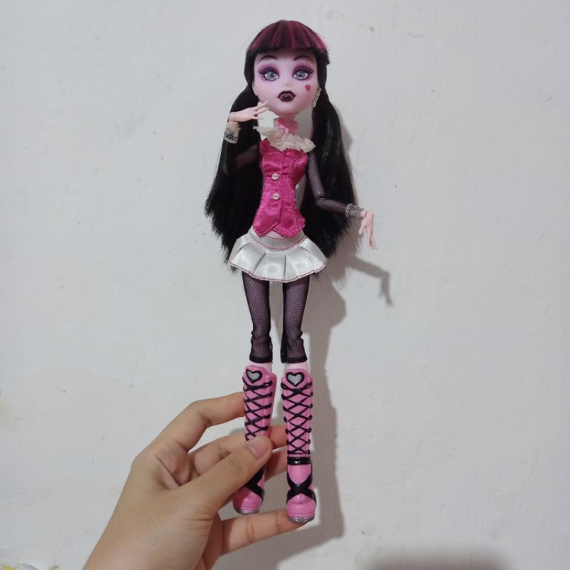 Boneka Monster High G1 Draculaura Basic Signature Preloved