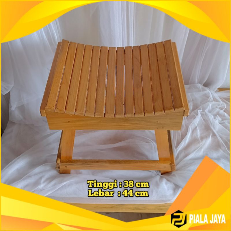 [COD] KURSI KAYU AESTHETIC | KURSI DUDUK KAYU CANTIK | KURSI KAYU MURAH