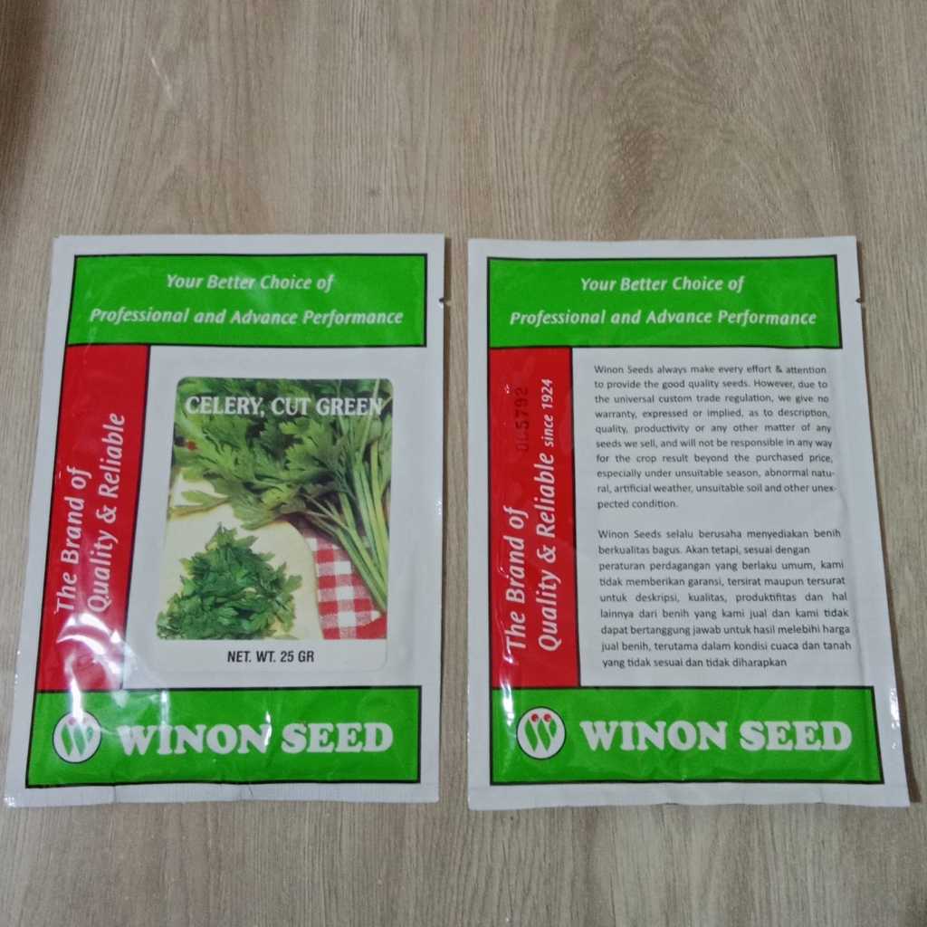 BIBIT SELEDRI CELERY, CUT GREEN ISI 25 GRAM