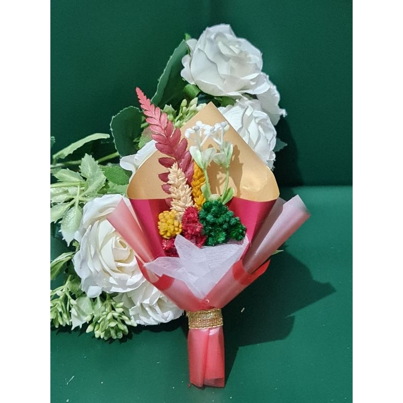 

Mini Buket/Bouqet Mini/Bunga Edelweis