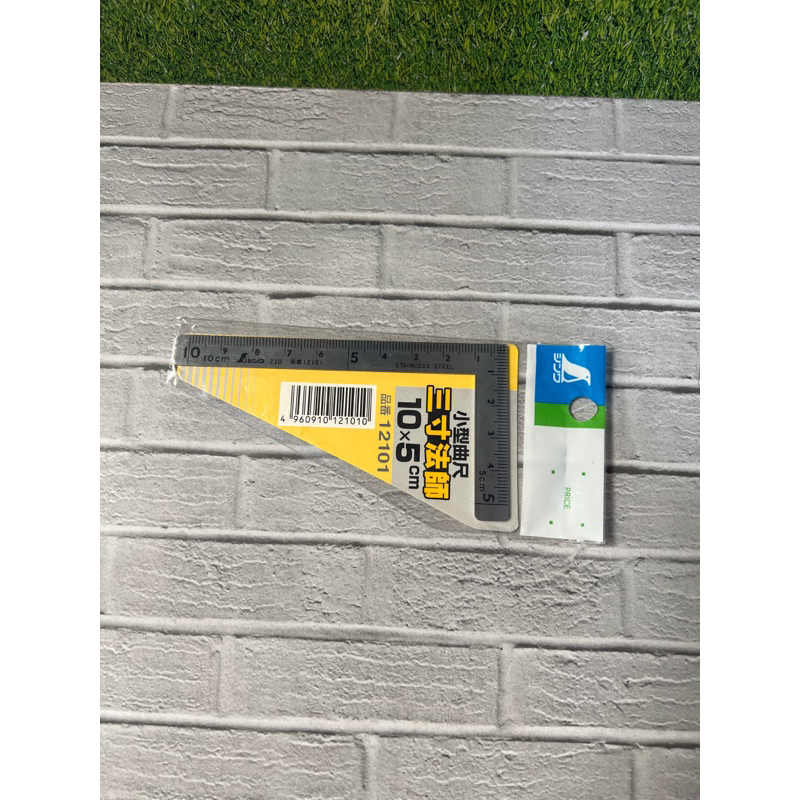 

SHINWA Penggaris Siku Mini 10 x 5cm 12101 Rules Mini Square