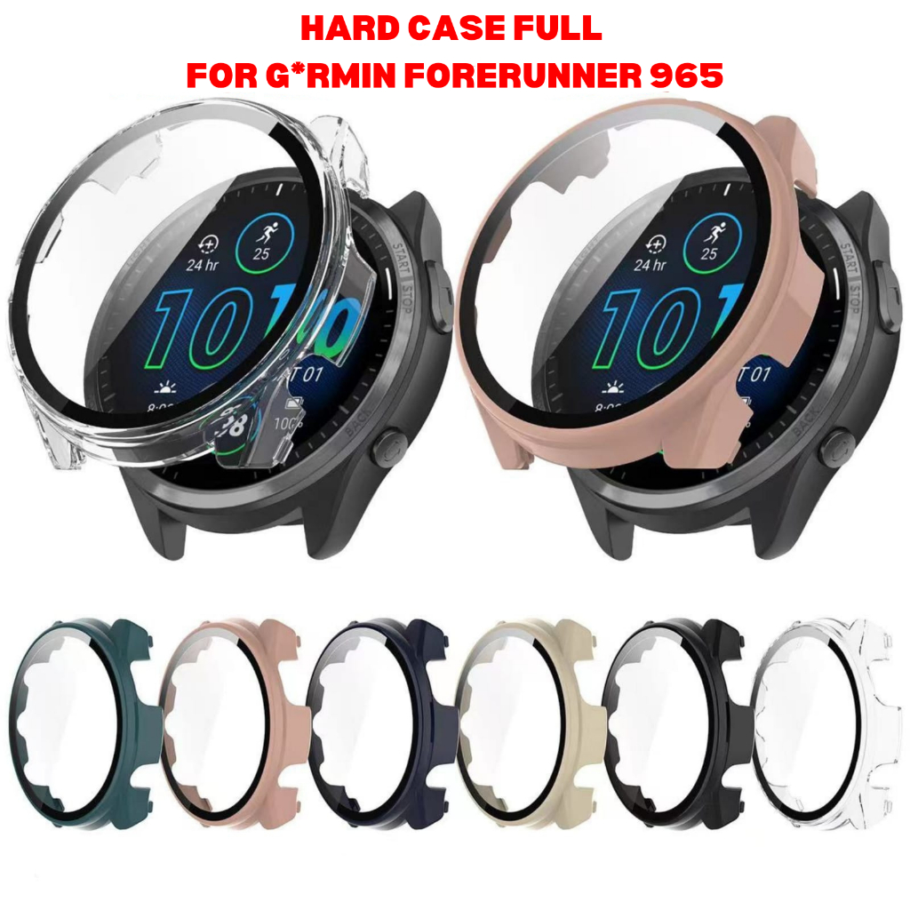 Casing Case Cover Hard Garmin Forerunner FR 965 Bumper Pelindung Full