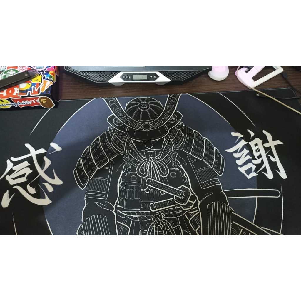 Tenjin Scrollworks - KANSHA Dark Deskmat