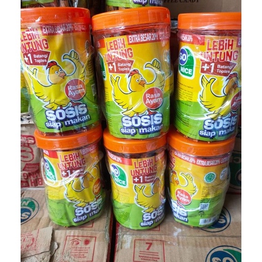 

XG34448 sosis sonice so nice siap makan rasa ayam