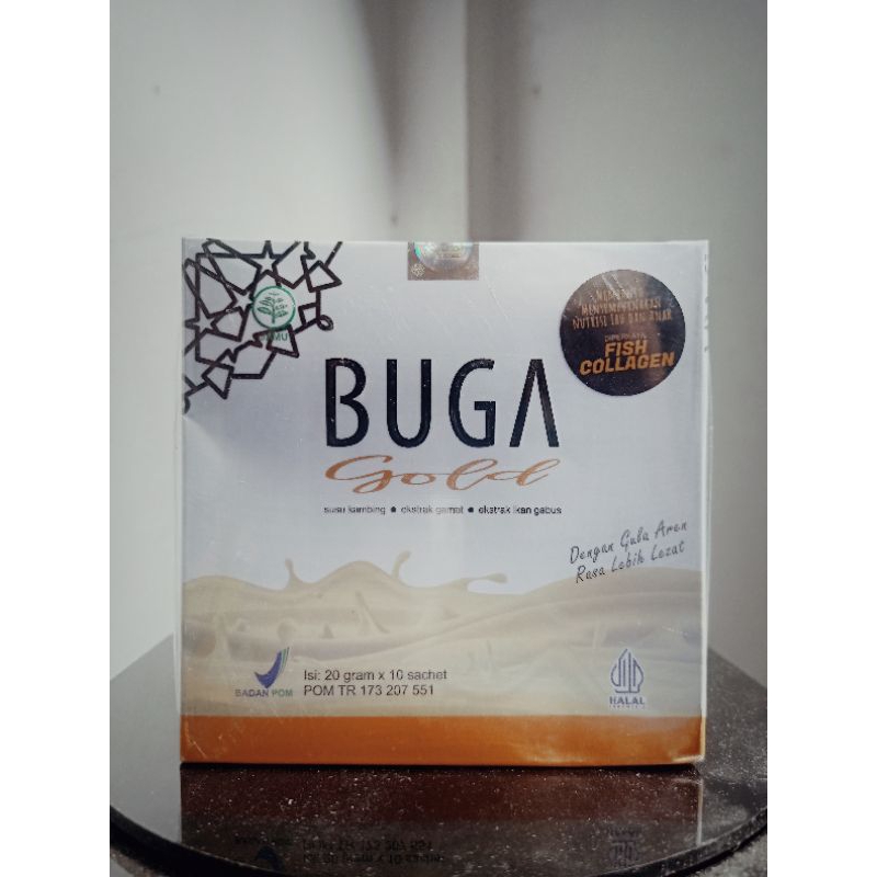 

Susu Kambing Etawa BUGA Gold Premium kemasan sachet