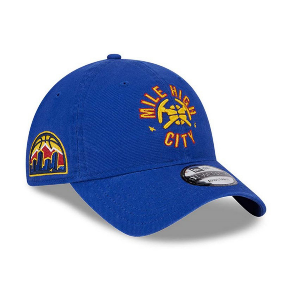 Topi New Era Cap Denver Nuggets Statement 22 9Twenty Adjustable Original