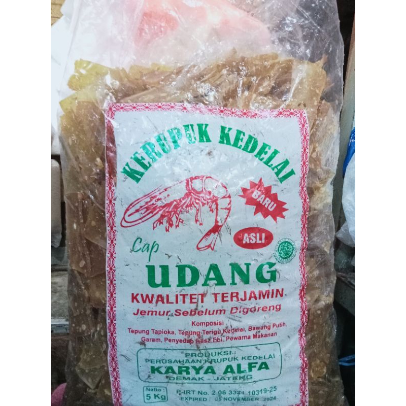 

krupuk udang tempe