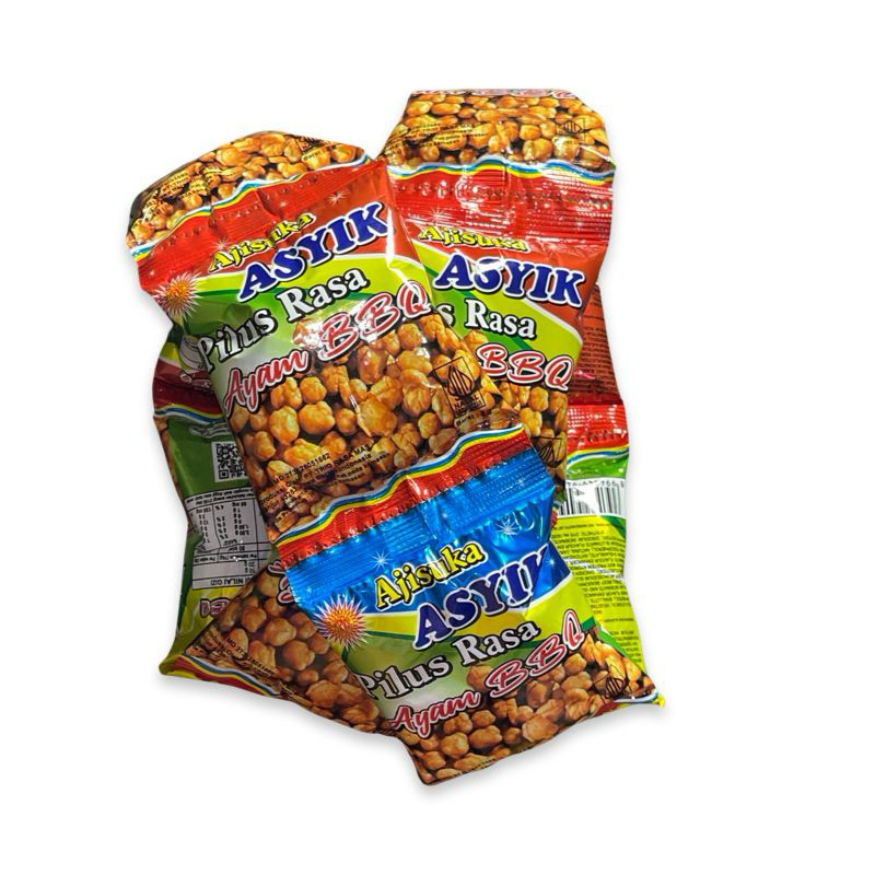 

ASYIK Pilus Snack 10 X 8 Gr Rasa Ayam BBQ Jajanan Jadul