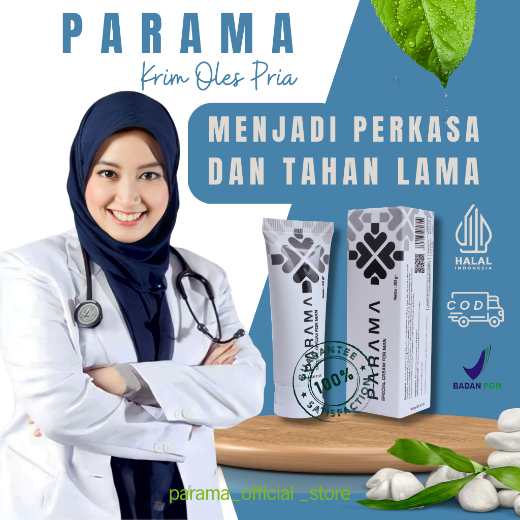 Parama Obat Oles Kuat Pria Penis Tahan Lama Herbal Alami