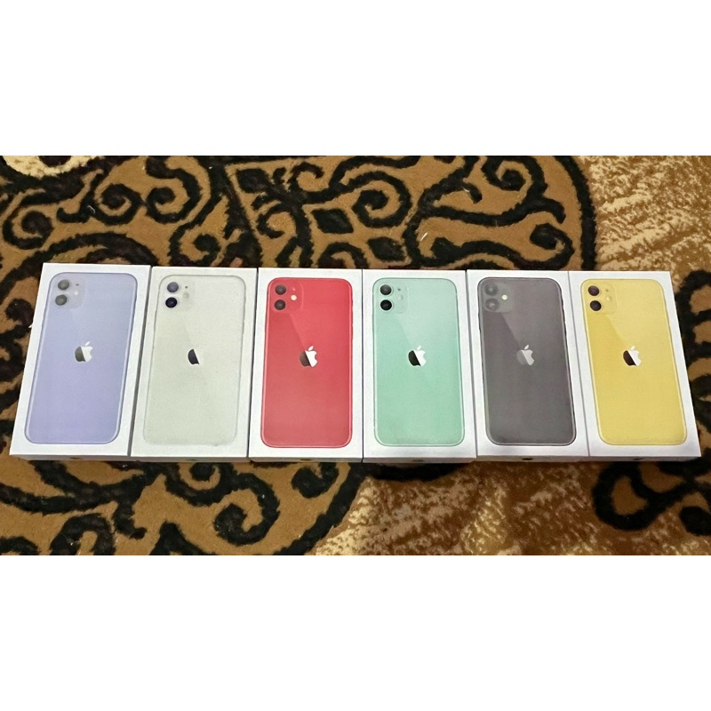 

kardus box slim iphone 11 acc fullset