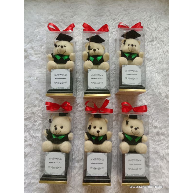 piala boneka/boneka wisuda/trophy boneka/hadiah wisuda