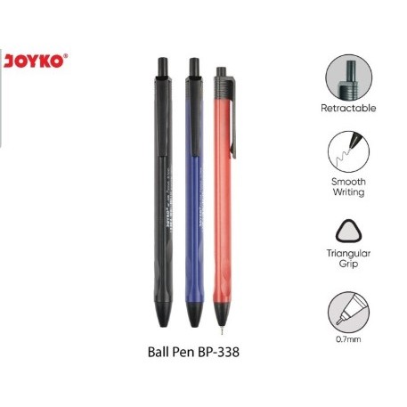 

Bollpoint Joyko Pena Ballpen Joyko BP-338 BP-249 BP-275 Tris Lino Bolpen