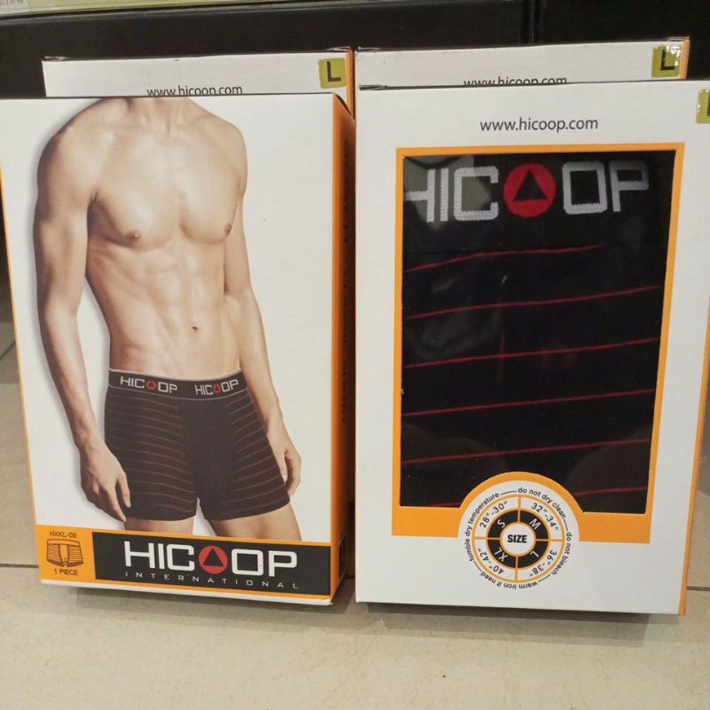 Hicoop celana boxer pria classic HXKL-SP09 Size M