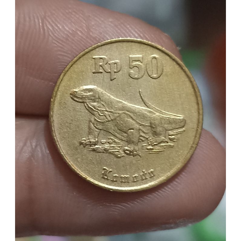 koin kuno 50 komodo