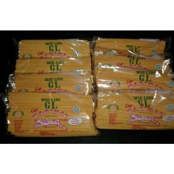 

MEGA SALE Mie Lidi Medan Mie Gombak GL cap Harimau 1 kg