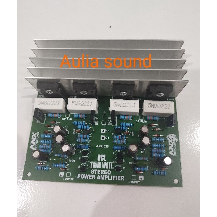 Berkualitas Tanpa Mahal Kit power 15watt stereodi suplay 18vpakai dioda dan travo