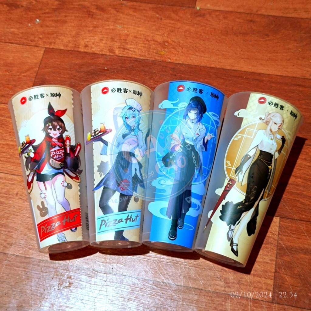 READY STOCK GENSHIN IMPACT GI [OFFICIAL COLLABORATION] PIZZA HUT