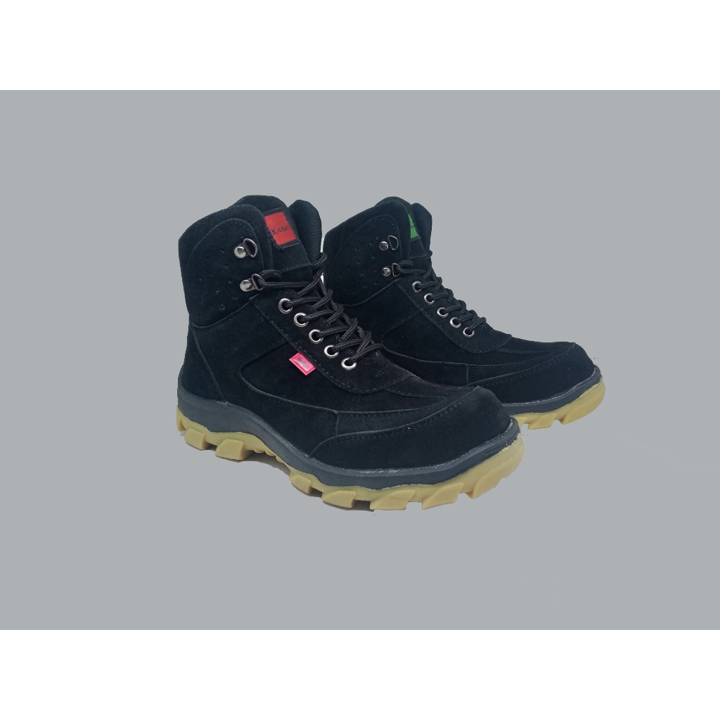 Sepatu Safety Pria Kickers Boots Touring/Gunung/ Proyek