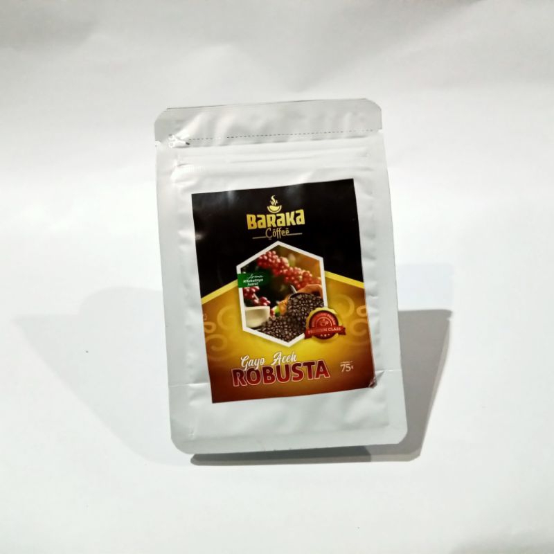 

Kopi robusta gayo 75gram