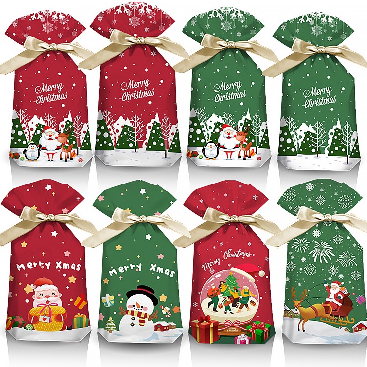 

A Glimpse of Adventure in Every Souvenir 1PC PLASTIK SERUT GODDIE BAG BINGKISAN HAMPERS NATAL MERRY CHRISTMAS SANTACLAUS