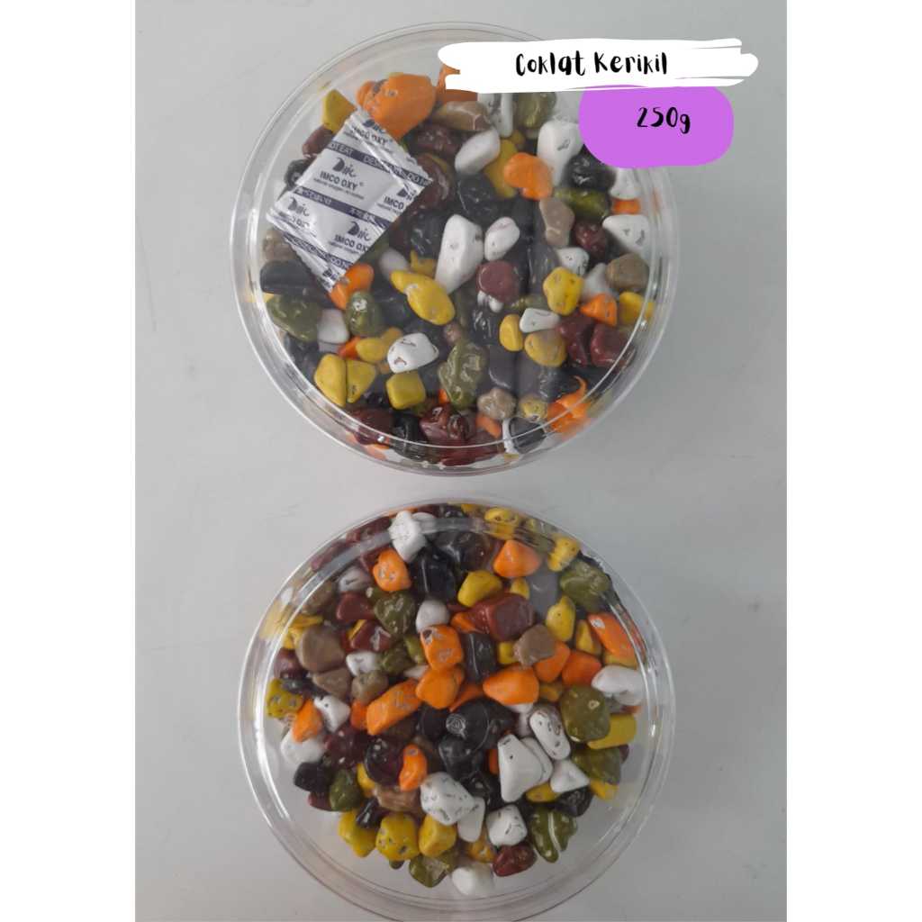 

Coklat Kerikil Kemasan Toples 250 gr
