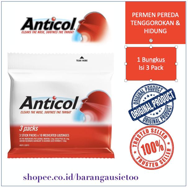 

Allens Anticol 3x10 Lozenge Multipack