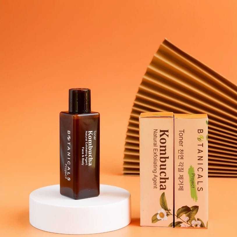 [BPOM] Toner Eksfoliasi Wajah With Kombucha BHA PHA Peeling Solution Botanicals Project 100ml