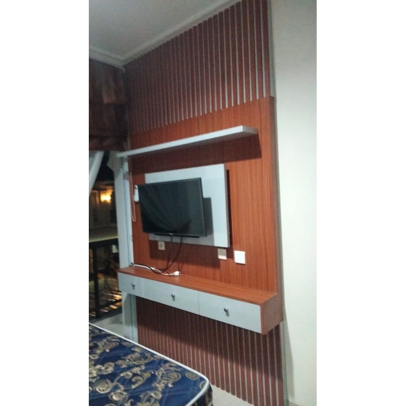 Backdrop TV / Wallpanel / Panel Dinding / Dinding Panel / Partisi Dinding / Wall Panel