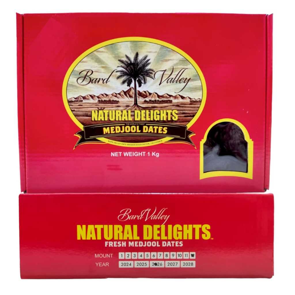 

Kurma Medjool Bard Valley Natural Delights 1kg Kemasan Kardus