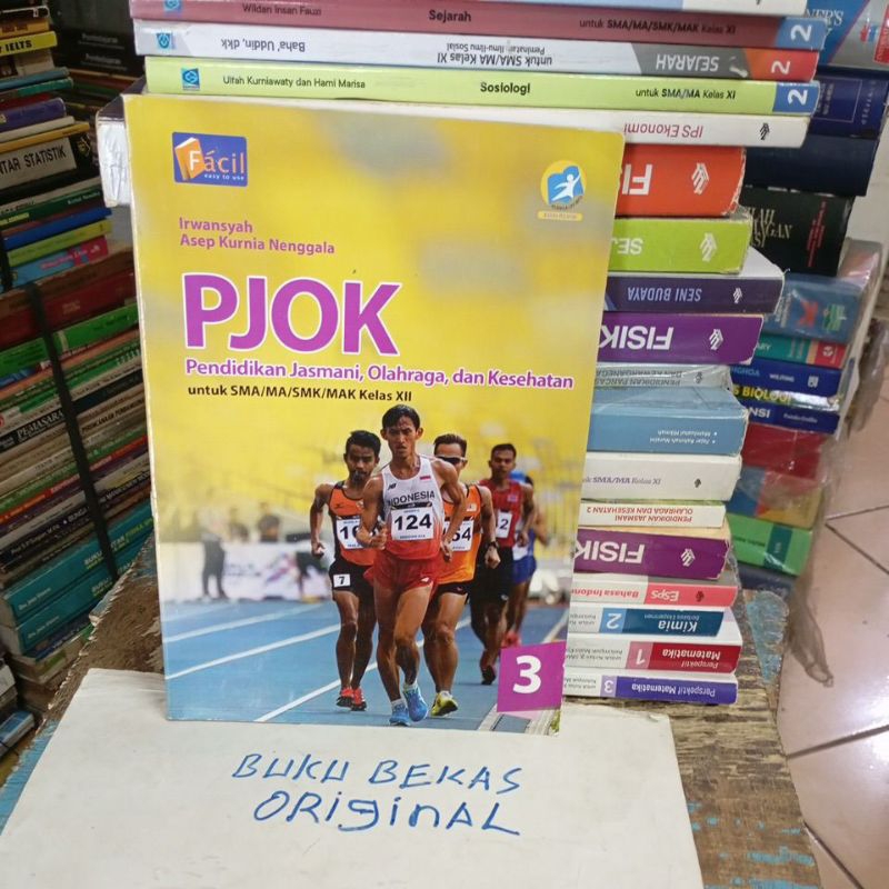 PJOK Pendidikan Jasmani Olahraga dan Kesehatan untuk SMA kelas 12 Facil
