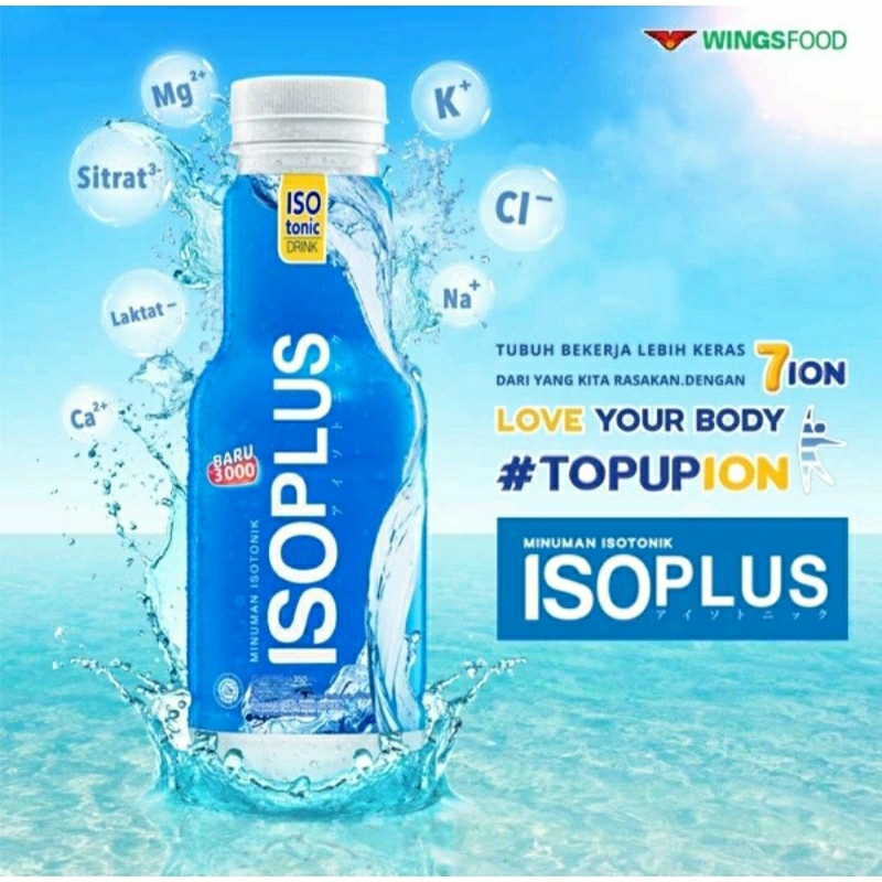 

ISOPLUS Minuman Isotonik Ori / Coco 350ml