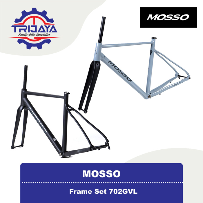 Mosso 702GVL Frame Set Sepeda Gravel [700C] Alloy