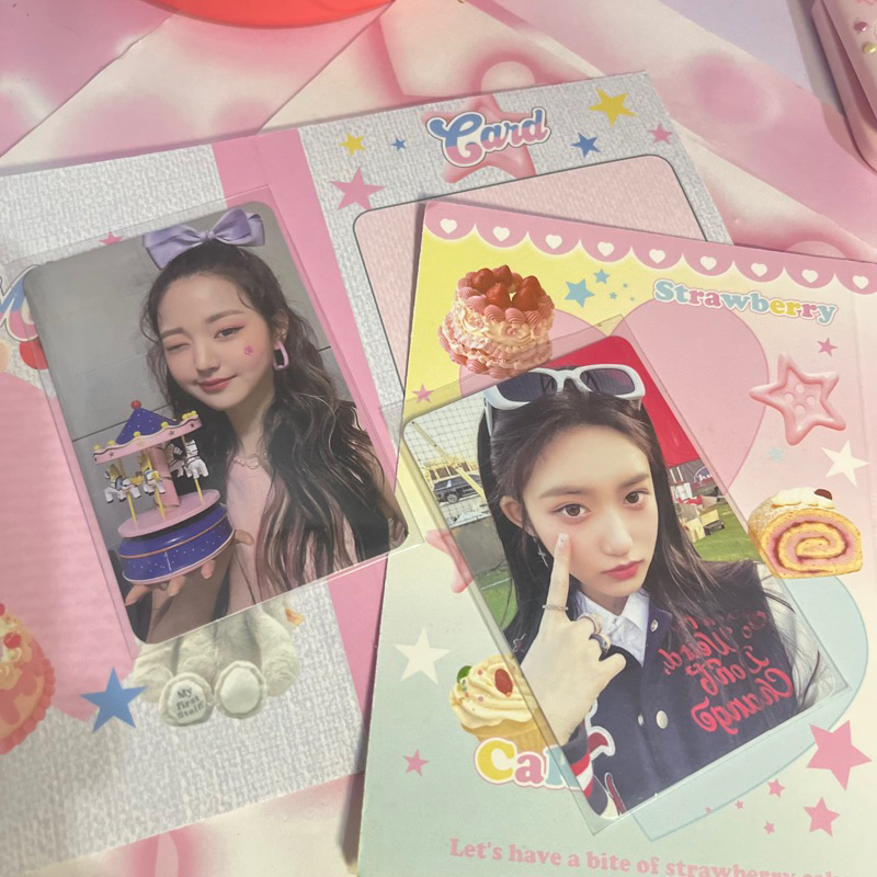 [SET DAPET 2 PAIR ONLY] wonyoung mainan pair leeseo mv photocard ready ina official