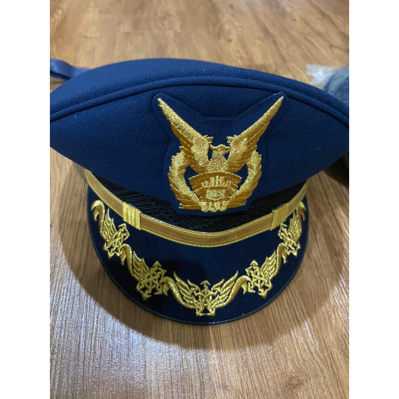 TOPI PET PDU FREE SARUNG TNI AU PAMA/ BINTARA/ TAMTAMA