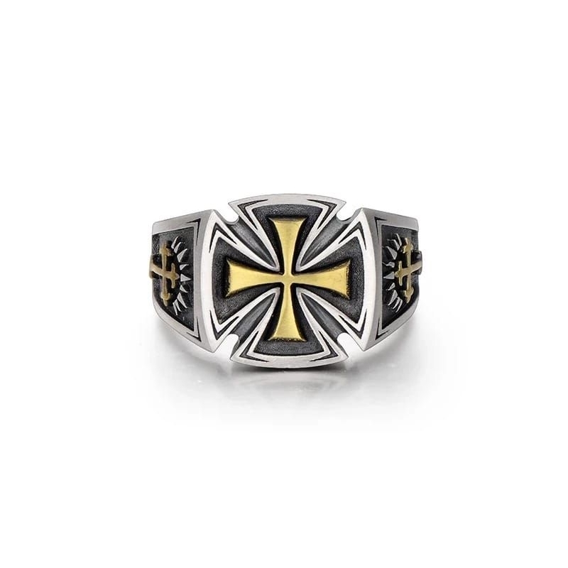 Independent Cross Ring - Cincin Punk Retro