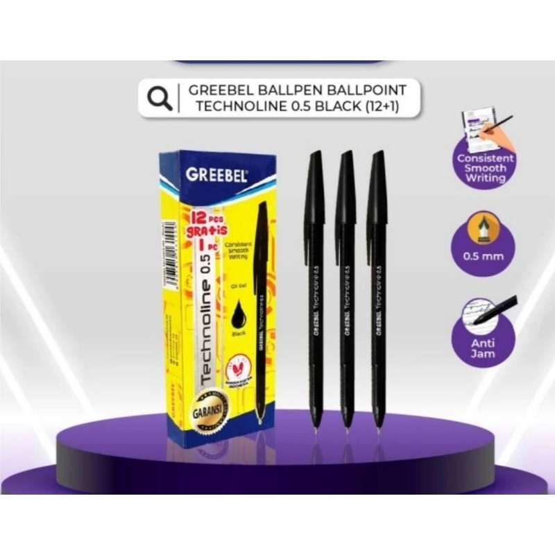 

Greebel Pen Technoline isi 12+1
