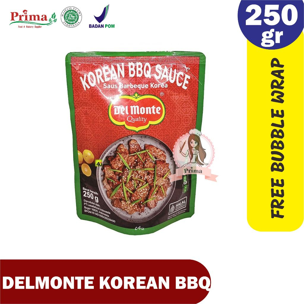 

Delmonte sauce korean BBQ 250gr