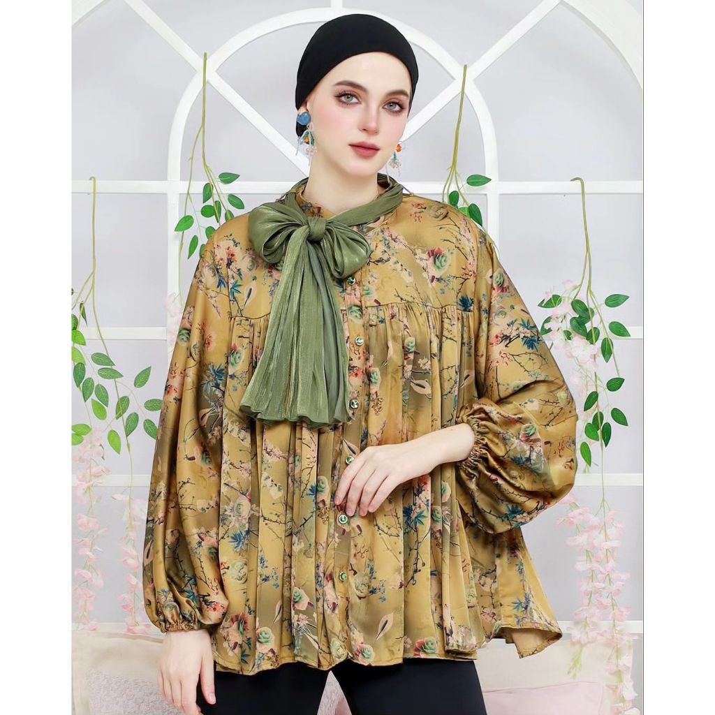 RIU.ID SENJA BLOUSE HIJAU