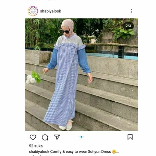 Preloved Sohyun Dress Brand Shabiyalook by Amelia Achmad