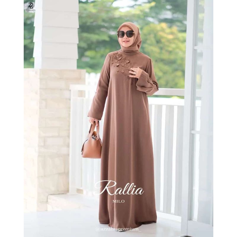 AZZAHRA/Rallia dress by Azzahra/dress only/dress cantik/dress premium