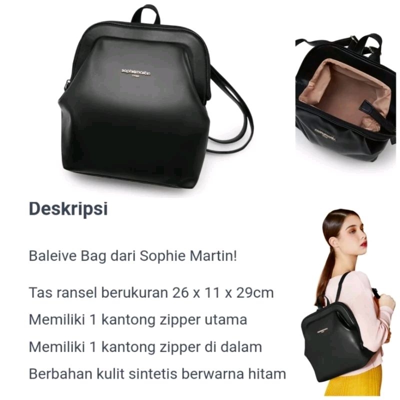 ransel baleive sophie martin